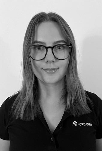 Ellinor Lindvall, köksritare på Elon Knut Pers i Svågertorp