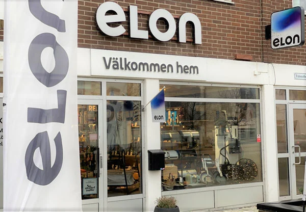 Elon Knut Pers entré till butiken i Höllviken