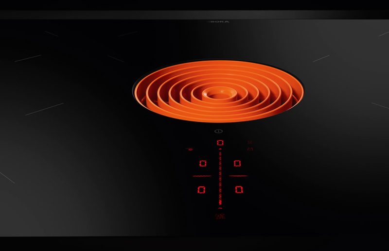 BORA ventilationsgaller orange